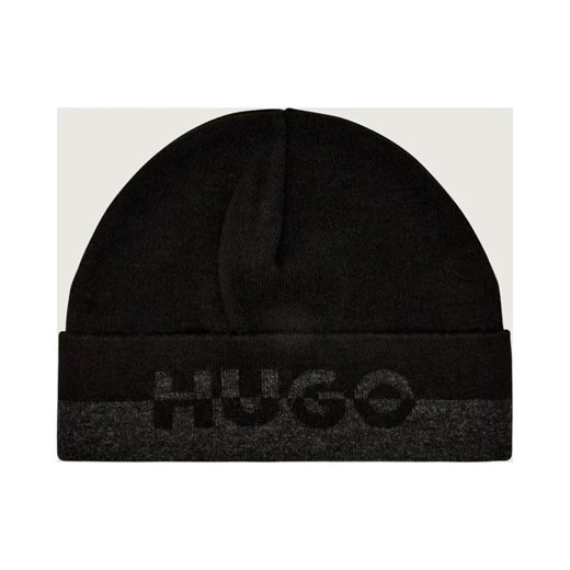 HUGO Czapka Xiviso | z dodatkiem wełny ze sklepu Gomez Fashion Store w kategorii Czapki zimowe męskie - zdjęcie 187057872