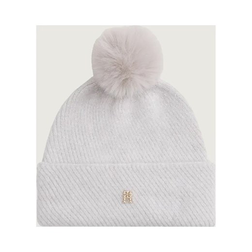 Tommy Hilfiger Czapka | z dodatkiem wełny ze sklepu Gomez Fashion Store w kategorii Czapki zimowe damskie - zdjęcie 187057931