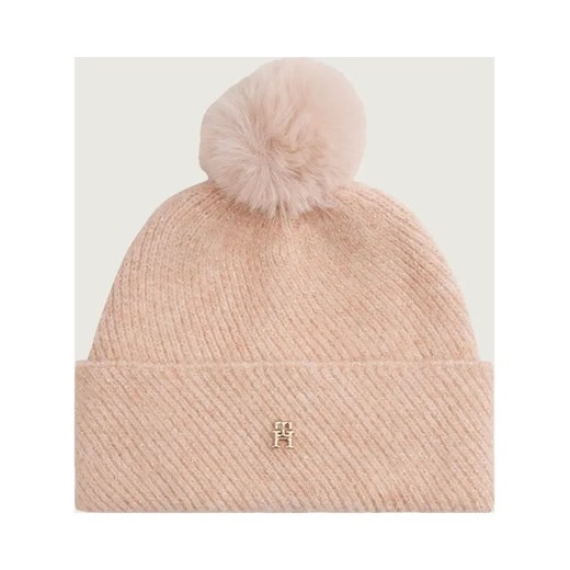 Tommy Hilfiger Czapka | z dodatkiem wełny ze sklepu Gomez Fashion Store w kategorii Czapki zimowe damskie - zdjęcie 187057932