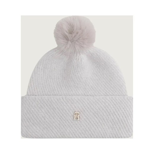 Tommy Hilfiger Czapka | z dodatkiem wełny ze sklepu Gomez Fashion Store w kategorii Czapki zimowe damskie - zdjęcie 187058001