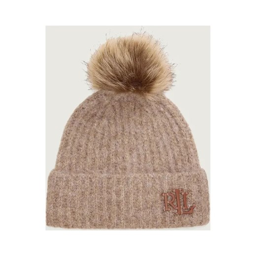 LAUREN RALPH LAUREN Czapka | z dodatkiem wełny ze sklepu Gomez Fashion Store w kategorii Czapki zimowe damskie - zdjęcie 187058072