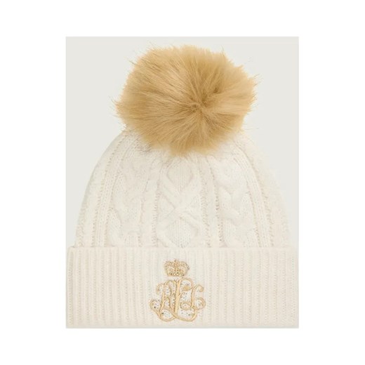 LAUREN RALPH LAUREN Czapka | z dodatkiem wełny ze sklepu Gomez Fashion Store w kategorii Czapki zimowe damskie - zdjęcie 187058080