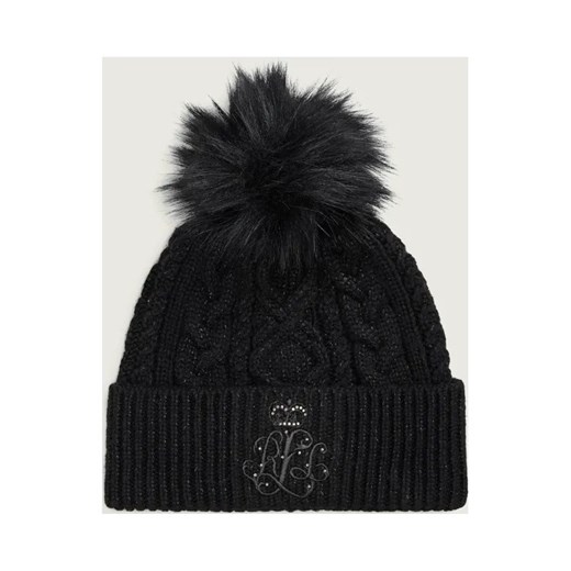 LAUREN RALPH LAUREN Czapka ECHO | z dodatkiem wełny ze sklepu Gomez Fashion Store w kategorii Czapki zimowe damskie - zdjęcie 187058090