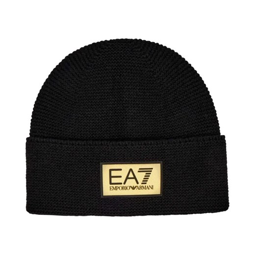 EA7 Wełniana czapka ze sklepu Gomez Fashion Store w kategorii Czapki zimowe męskie - zdjęcie 187058143