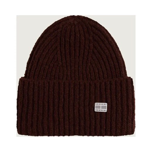 Tommy Jeans Wełniana czapka ze sklepu Gomez Fashion Store w kategorii Czapki zimowe damskie - zdjęcie 187058170