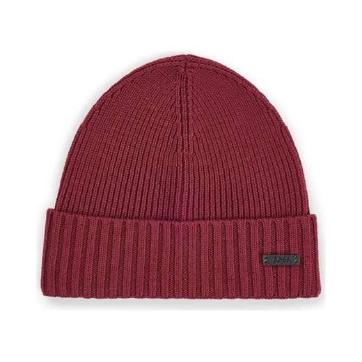 BOSS BLACK Wełniana czapka Fati ze sklepu Gomez Fashion Store w kategorii Czapki zimowe męskie - zdjęcie 187058253