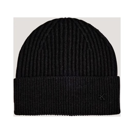 Calvin Klein Wełniana czapka ze sklepu Gomez Fashion Store w kategorii Czapki zimowe damskie - zdjęcie 187058291