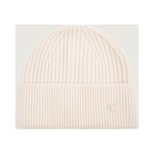 Calvin Klein Wełniana czapka ze sklepu Gomez Fashion Store w kategorii Czapki zimowe damskie - zdjęcie 187058292