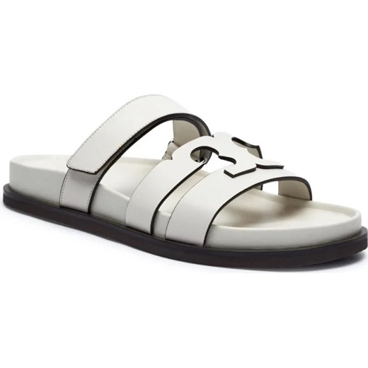 TORY BURCH Skórzane klapki INES ze sklepu Gomez Fashion Store w kategorii Klapki damskie - zdjęcie 187058361