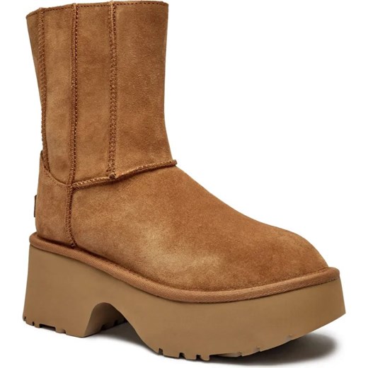 UGG Śniegowce Classic Twin New Heights | zamsz ze sklepu Gomez Fashion Store w kategorii Śniegowce damskie - zdjęcie 187058380