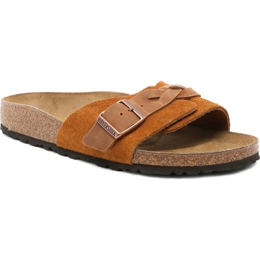 Birkenstock Klapki Oita Braided | narrow fit ze sklepu Gomez Fashion Store w kategorii Klapki damskie - zdjęcie 187058450