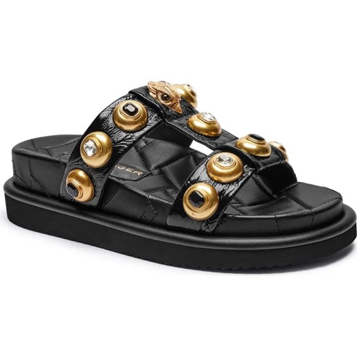 Kurt Geiger Skórzane klapki ORSON ze sklepu Gomez Fashion Store w kategorii Klapki damskie - zdjęcie 187058454