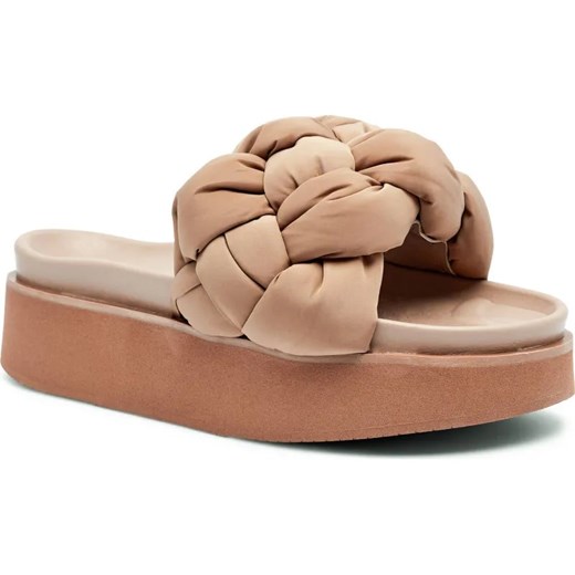 INUIKII Klapki PUFFER BRAIDED | z dodatkiem skóry ze sklepu Gomez Fashion Store w kategorii Klapki damskie - zdjęcie 187058481