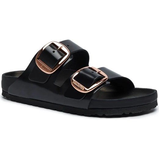 Birkenstock Skórzane klapki Arizona | narrow fit ze sklepu Gomez Fashion Store w kategorii Klapki damskie - zdjęcie 187058491