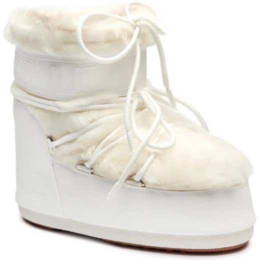 Moon Boot Ocieplane śniegowce ICON LOW FAUX FUR ze sklepu Gomez Fashion Store w kategorii Śniegowce damskie - zdjęcie 187058492