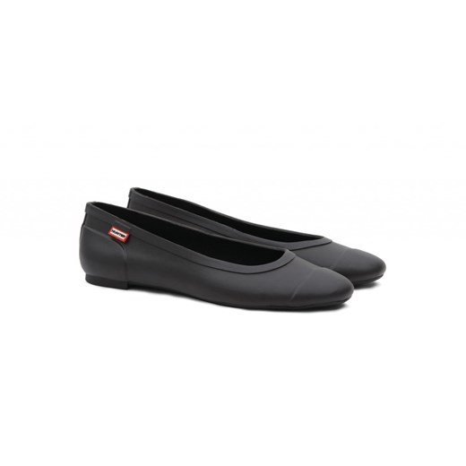 Hunter Original Tour Ballerina WFF1001 Black ebuty-pl szary bez zapięcia