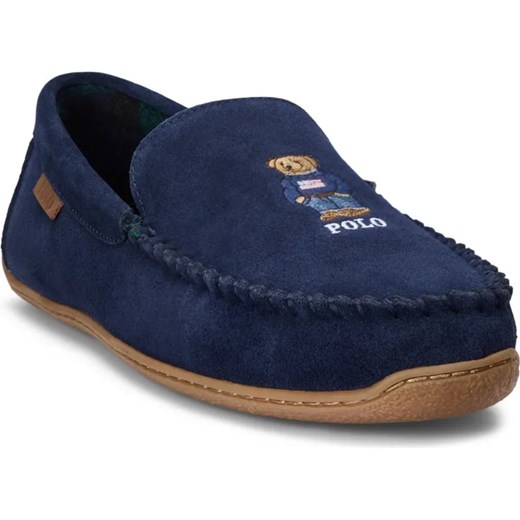 POLO RALPH LAUREN Skórzane obuwie domowe ze sklepu Gomez Fashion Store w kategorii Kapcie męskie - zdjęcie 187187843