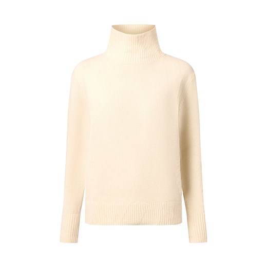 VG Sweter damski z dzianiny Kobiety écru jednolity - id: 786110-0003-09900 - marki Vg - 187188542 VG Sweter damski z dzianiny Kobiety écru jednolity ze sklepu vangraaf w kategorii Swetry damskie - zdjęcie 187188542