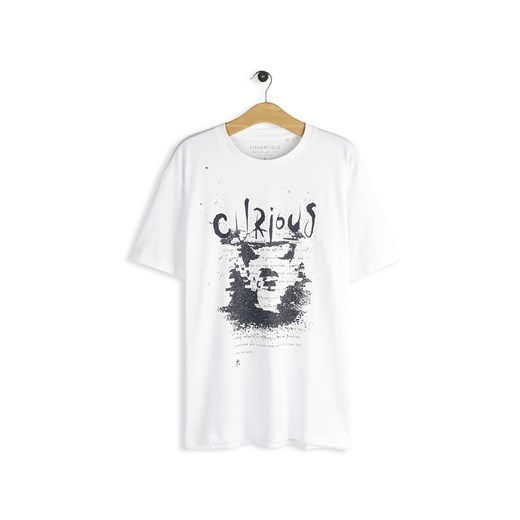 GATE Bawełniana koszulka z nadrukiem S ze sklepu gateshop w kategorii T-shirty męskie - zdjęcie 187188714