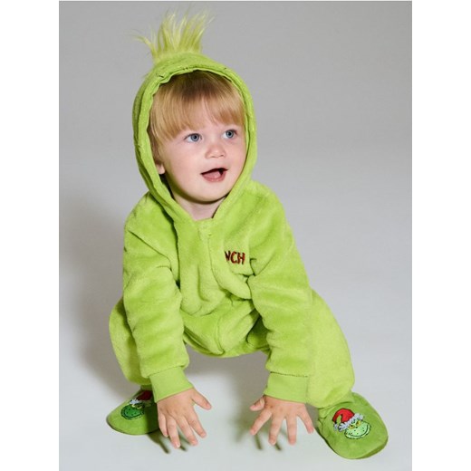 Sinsay - Kapcie Grinch - zielony - id: 267EY-71X - marki Sinsay - 187190172 Sinsay - Kapcie Grinch - zielony ze sklepu Sinsay w kategorii Kapcie dziecięce - zdjęcie 187190172
