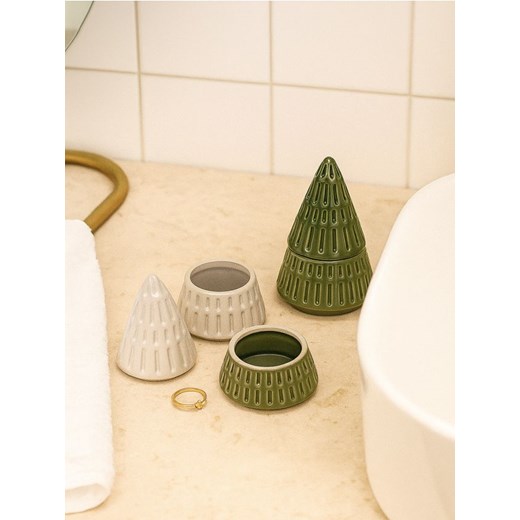 Sinsay - Dekoracyjne pojemniki do przechowywania w kształcie choinek 2 pack - wielobarwny ze sklepu Sinsay w kategorii Zabawki - zdjęcie 187190174