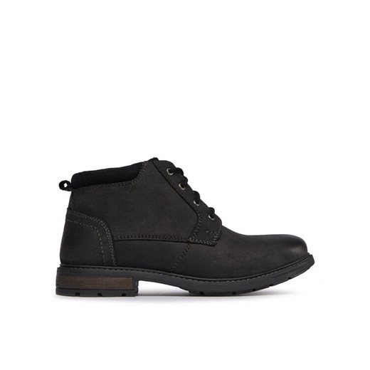 Trzewiki Lasocki SPITI-01 Czarny ze sklepu eobuwie.pl w kategorii Buty zimowe męskie - zdjęcie 187190282