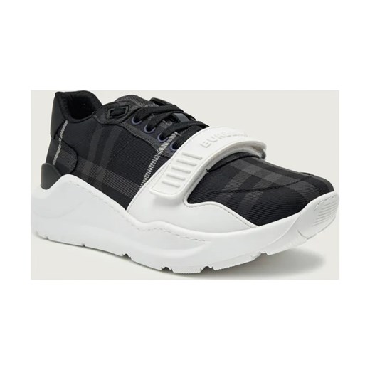 Burberry Sneakersy NEW REGIS | z dodatkiem skóry ze sklepu Gomez Fashion Store w kategorii Buty sportowe męskie - zdjęcie 187192692