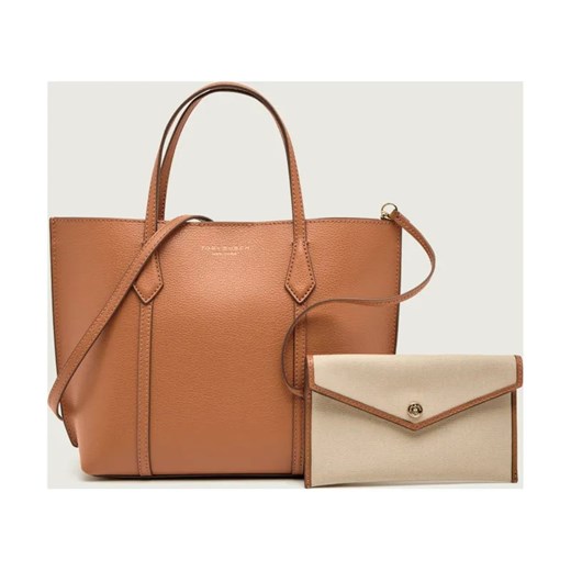 TORY BURCH Skórzany kuferek + saszetka Perry Small ze sklepu Gomez Fashion Store w kategorii Kuferki - zdjęcie 187192724