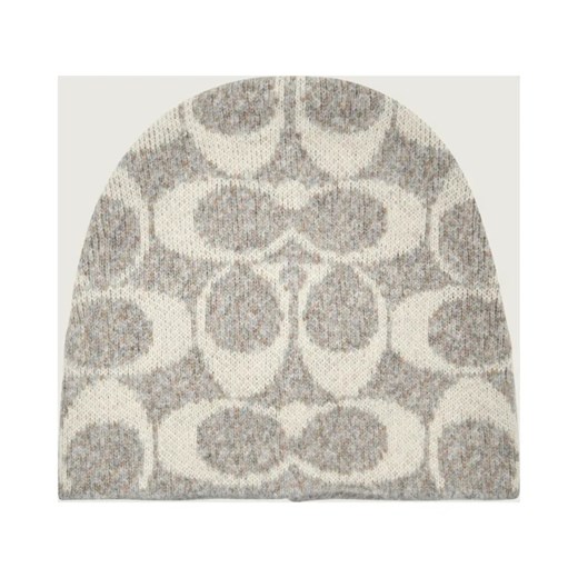 Coach Czapka JUMBO | z dodatkiem wełny ze sklepu Gomez Fashion Store w kategorii Czapki zimowe damskie - zdjęcie 187192731