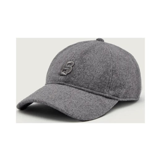 BOSS BLACK Wełniana bejsbolówka Ari-WO-PT | z dodatkiem jedwabiu ze sklepu Gomez Fashion Store w kategorii Czapki z daszkiem damskie - zdjęcie 187192762