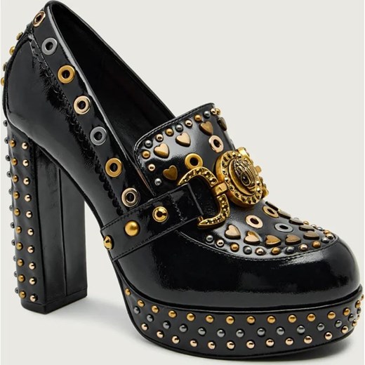 Kurt Geiger Skórzane czółenka na słupku MANSION ze sklepu Gomez Fashion Store w kategorii Czółenka - zdjęcie 187192771