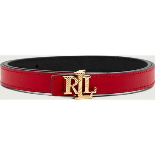LAUREN RALPH LAUREN Skórzany dwustronny pasek LRL ze sklepu Gomez Fashion Store w kategorii Paski damskie - zdjęcie 187192784