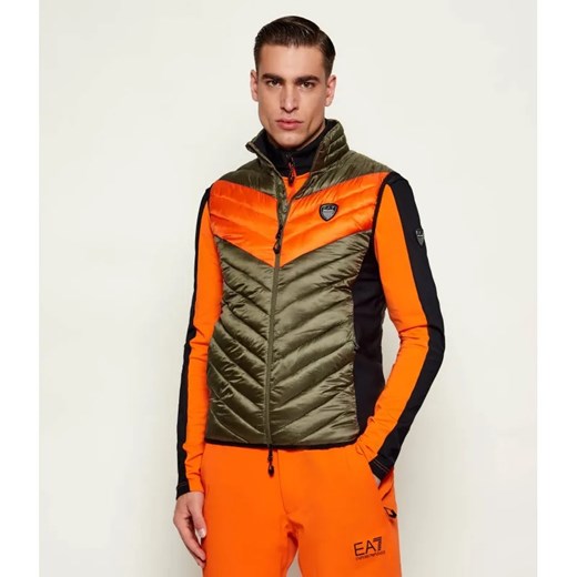 EA7 Bezrękawnik | Regular Fit ze sklepu Gomez Fashion Store w kategorii Kamizelki męskie - zdjęcie 187192843