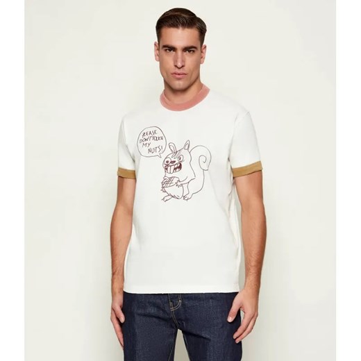 Dsquared2 T-shirt | Slim Fit - id: DQ255M000048961 - marki Dsquared2 - 187192871 Dsquared2 T-shirt | Slim Fit ze sklepu Gomez Fashion Store w kategorii T-shirty męskie - zdjęcie 187192871