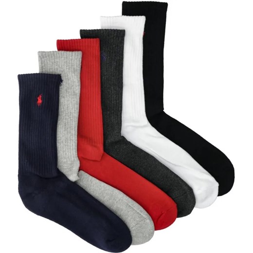 POLO RALPH LAUREN Skarpety 6-pack ze sklepu Gomez Fashion Store w kategorii Skarpetki męskie - zdjęcie 187192892