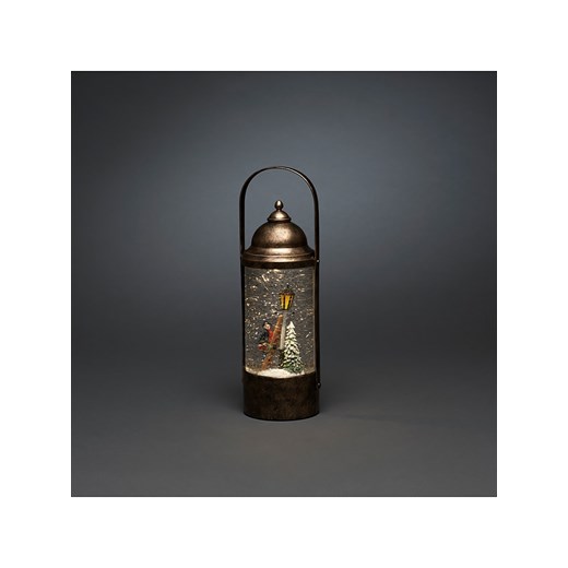 Konstsmide Lampion LED w kolorze brązowym - 10 x 29 x 9 cm ze sklepu Limango Polska w kategorii Dekoracje bożonarodzeniowe - zdjęcie 187195600