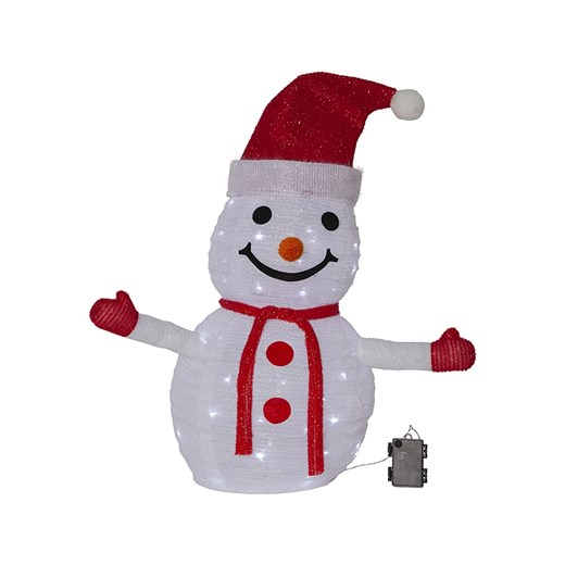 STAR Trading Figurka dekoracyjna LED &quot;Tecidy&quot; w kolorze białym - 67 x 70 cm ze sklepu Limango Polska w kategorii Oświetlenie - zdjęcie 187195603