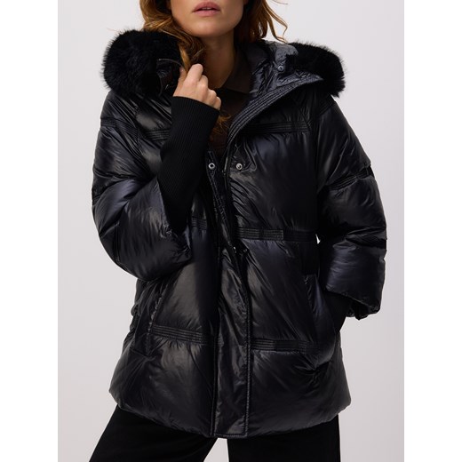 Reserved - Pikowana kurtka - czarny ze sklepu Reserved w kategorii Kurtki damskie - zdjęcie 187196450