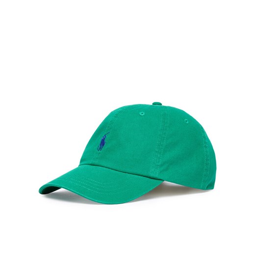 Czapka z daszkiem Polo Ralph Lauren 211912843002 Zielony ze sklepu eobuwie.pl w kategorii Czapki z daszkiem damskie - zdjęcie 187196863
