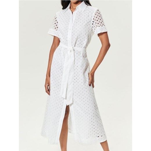 Sinsay - Sukienka - biały ze sklepu Sinsay w kategorii Sukienki - zdjęcie 187200313