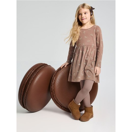 Sinsay - Prążkowane legginsy 2 pack - wielobarwny ze sklepu Sinsay w kategorii Spodnie dziewczęce - zdjęcie 187200361