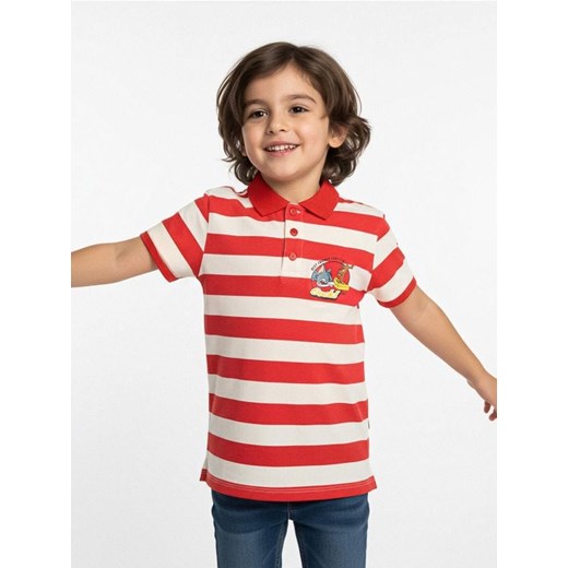 Sinsay - Koszulka polo Tom and Jerry - czerwony ze sklepu Sinsay w kategorii T-shirty chłopięce - zdjęcie 187200384