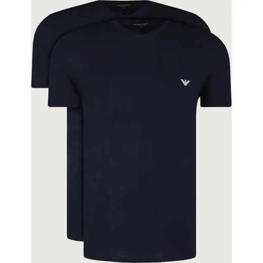 Emporio Armani T-shirt 2-pack | Regular Fit ze sklepu Gomez Fashion Store w kategorii T-shirty męskie - zdjęcie 187200584