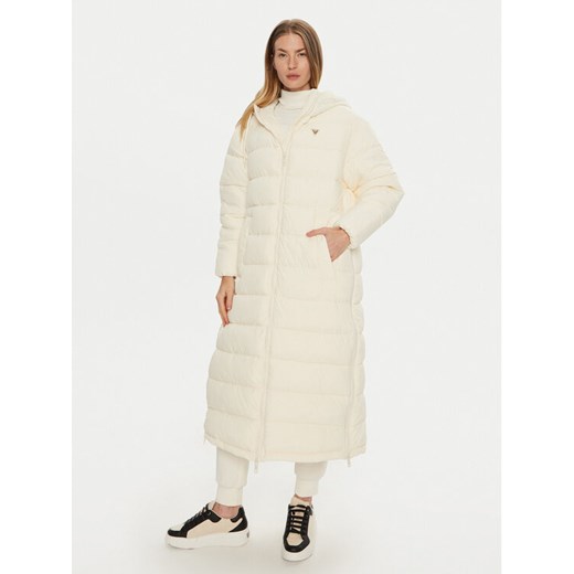 Guess Kurtka zimowa V4BL04 WFYE2 Beżowy Regular Fit ze sklepu MODIVO w kategorii Kurtki damskie - zdjęcie 187201232