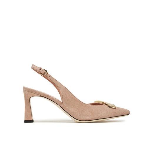 Pollini Czółenka SA10017C1MTA0122 Beżowy ze sklepu MODIVO w kategorii Czółenka - zdjęcie 187201251