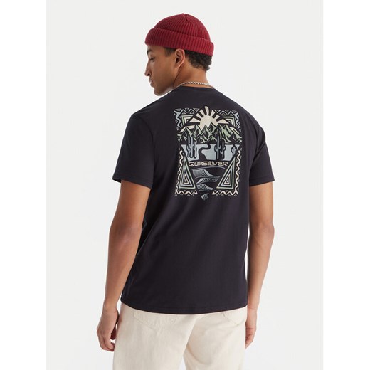 Quiksilver T-Shirt Ev Desert Waves EQYZT08183 Granatowy Regular Fit - id: 0000305644381 - marki Quiksilver - 187201253 Quiksilver T-Shirt Ev Desert Waves EQYZT08183 Granatowy Regular Fit ze sklepu MODIVO w kategorii T-shirty męskie - zdjęcie 187201253