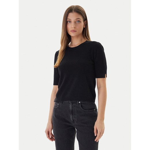 United Colors Of Benetton Sweter 1002D10D2 Czarny Regular Fit ze sklepu MODIVO w kategorii Swetry damskie - zdjęcie 187201314