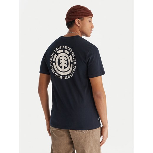 Element T-Shirt Seal BP SS ELYZT00596 Granatowy Regular Fit ze sklepu MODIVO w kategorii T-shirty męskie - zdjęcie 187204021