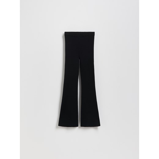 Reserved - Legginsy flare - czarny ze sklepu Reserved w kategorii Spodnie dziewczęce - zdjęcie 187204621
