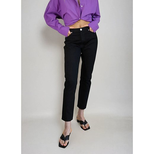 Monki Dżinsy - Slim fit - w kolorze czarnym Monki W29 promocja Limango Polska